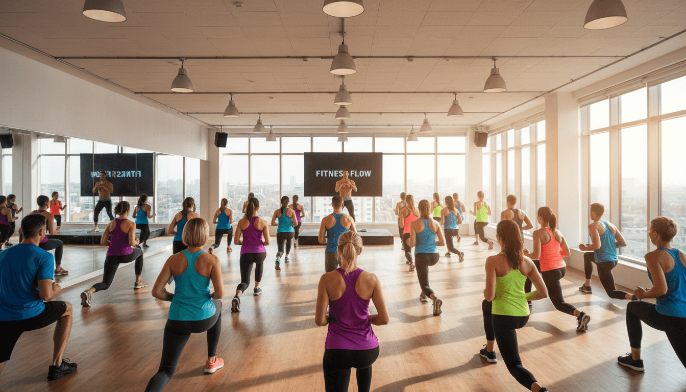 Community wellness class session
